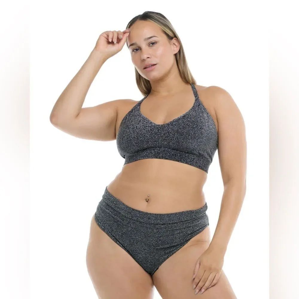 NWT- Body Glove- Stardust Ruth top and Marlee Hi-Waist Bikini Bottom- Size 2X
